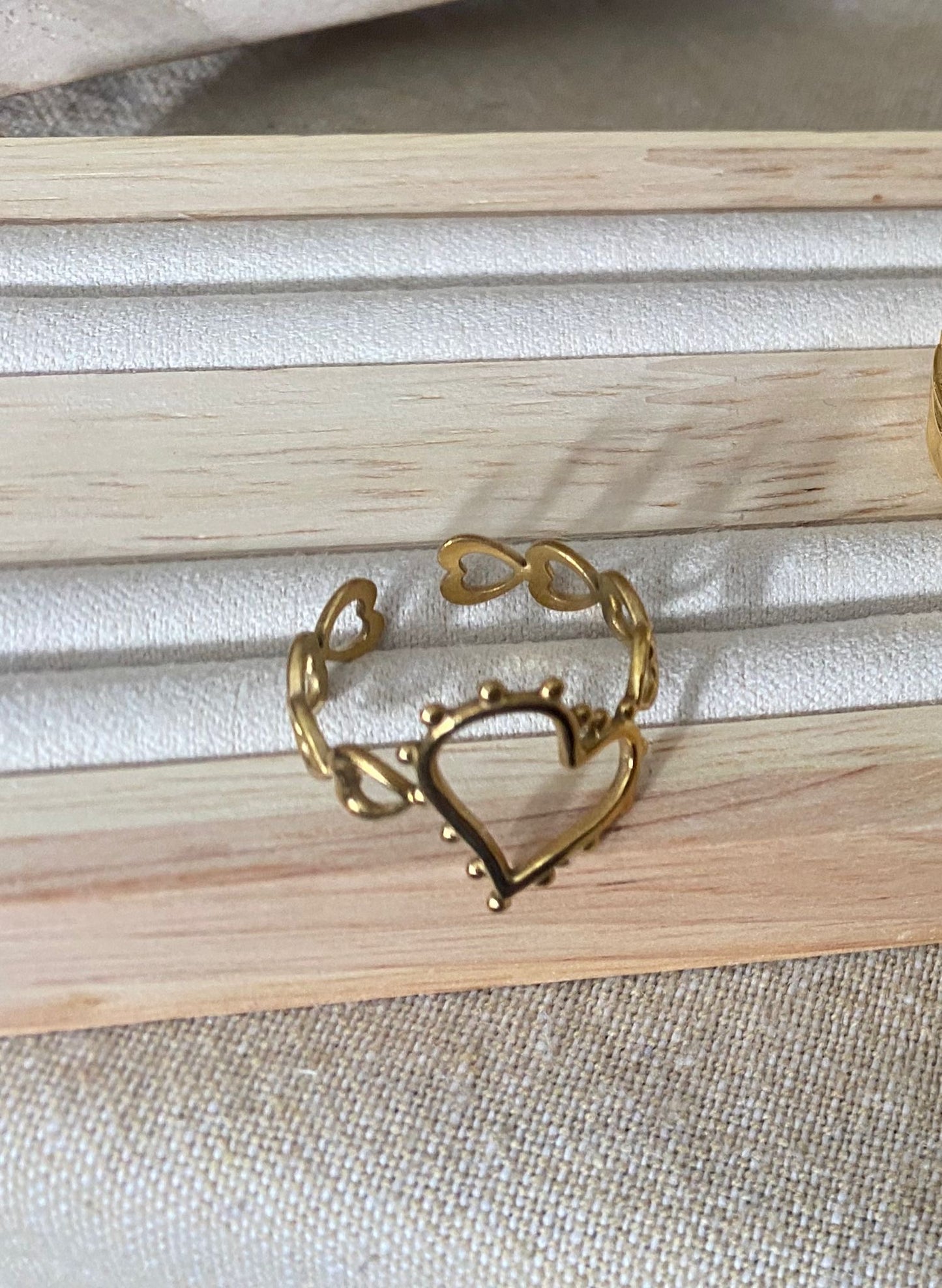 Anillo corazón