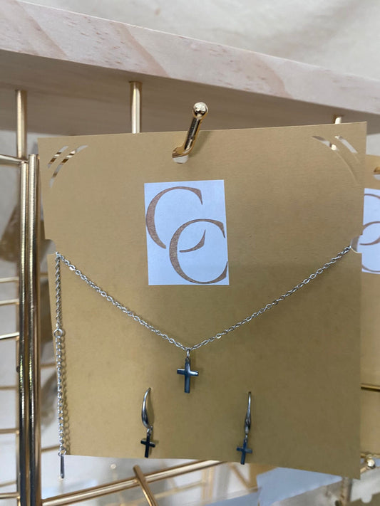 Conjunto pendientes y collar