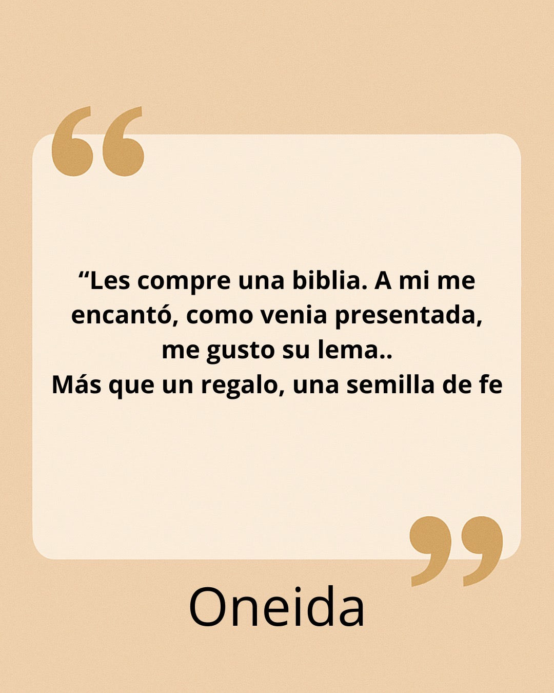 Testimonio